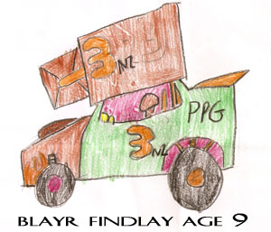 Woodford Glen Speedway - Kids Pic by Blayr Findlay age 9